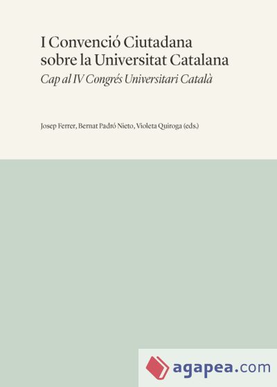 I Convenció Ciutadana sobre la Universitat Catalana