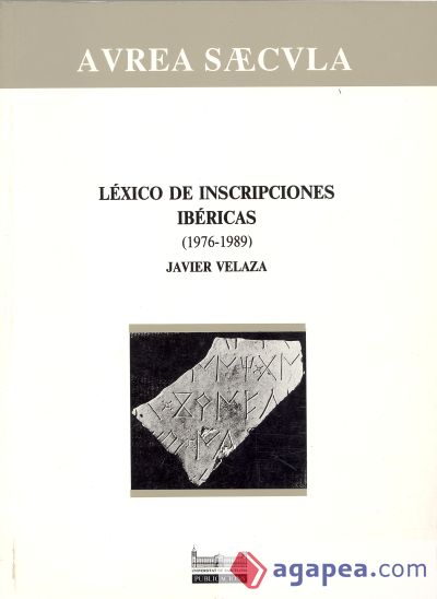 Léxico de inscripciones ibéricas (1976-1989)