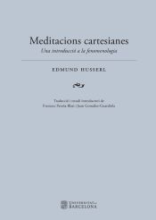 Portada de MEDITACIONS CARTESIANES. UNA INTRODUCCIÓ A LA FENOMENOLOGIA