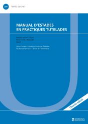 Portada de Manual d'estades en pr&agrave;ctiques tutelades
