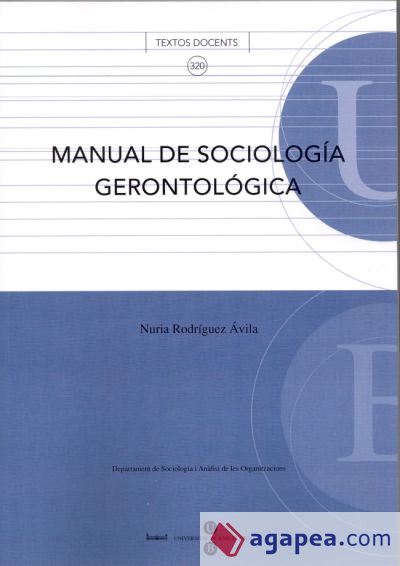 Manual de sociología gerontológica