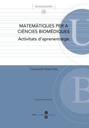 Portada de Matemàtiques per a ciències biomèdiques. Activitats d'aprenentatge