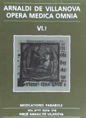 Portada de Opera Medica Omnia vol. VI.1. Rústica. Medicationis parabole