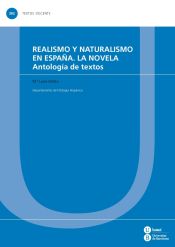Portada de Realismo y naturalismo en España. La novela