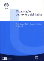 Portada de Tecnologías del texto y del habla