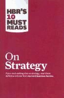 Portada de HBR's 10 Must Reads on Strategy