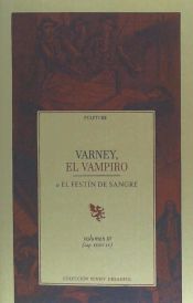 Portada de Varney, el vampiro o El festín de sangre. Volumen III (capítulos XXXIV-LV)