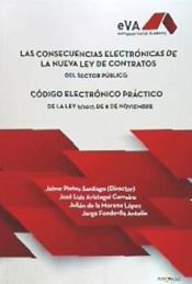 Portada de Las consecuencias electrónicas de la nueva Ley de Contratos del Sector Público