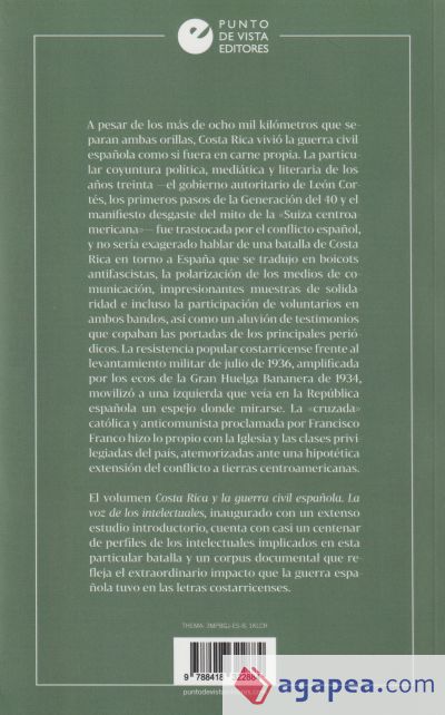 Costa Rica y la guerra civil española