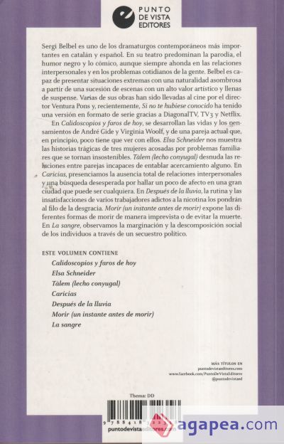 Teatro reunido de Sergi Belbel
