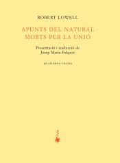 Portada de Apunts del natural. Morts per la Unió