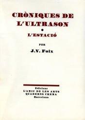 Portada de Cròniques de l'ultrason. L'estació