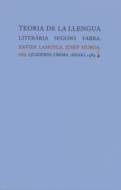 Portada de Teoria de la llengua literària segons Fabra