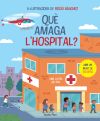 Què amaga l'hospital? Llibre amb solapes