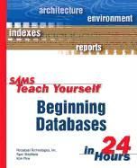 Portada de Sams Teach Yourself Beginning Databases in 24 Hours