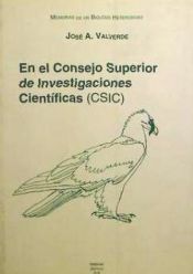 Portada de EN EL CONSEJO SUPERIOR INVEST.CIENTIFICAS VOL.II CSIC