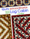 Quilts extraordinarios con el diseño Log Cabin