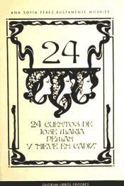 Portada de 24 Cuentos de José María Peman y Nieve en Cádiz