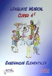 Portada de Lenguaje musical, 4 enseñanzas elementales