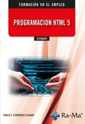 Portada de IFCT088PO Programaciión HTML 5