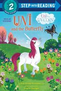 Portada de Uni and the Butterfly (Uni the Unicorn)