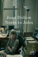Portada de Notes to John