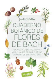 Portada de Cuaderno botánico de Flores de Bach