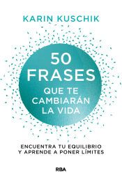 Portada de 50 frases que te cambiar&aacute;n la vida