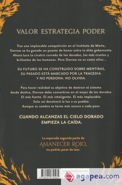 Amanecer rojo 2. Hijo dorado