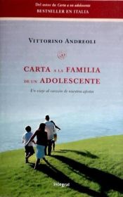 Portada de Carta a la familia de un adolescente