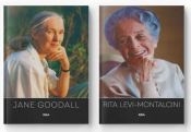 Portada de Pack Mujeres de ciencia: Jane Goodall y Rita Levi-Montalcini