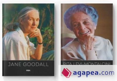 Pack Mujeres de ciencia: Jane Goodall y Rita Levi-Montalcini