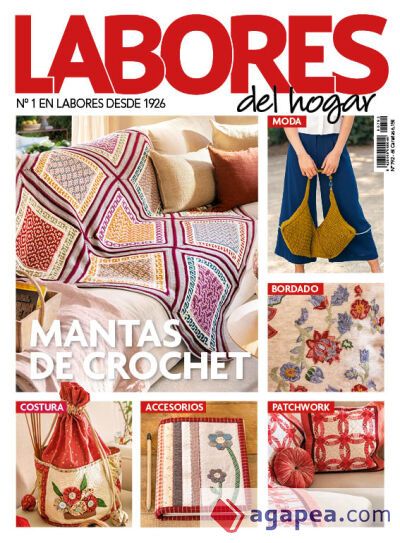 Revista Labores del Hogar #792 Mantas de crochet