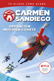 Portada de Carmen Sandiego 2. Operación mochila-cohete