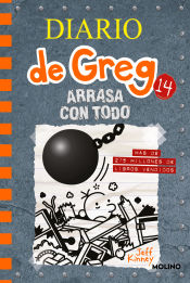 Portada de Diario de Greg 14. Arrasa con todo