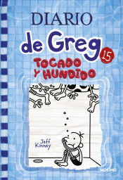 Portada de Diario de Greg 15. Tocado y hundido