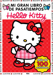 Portada de Mi gran libro de pasatiempos Hello Kitty