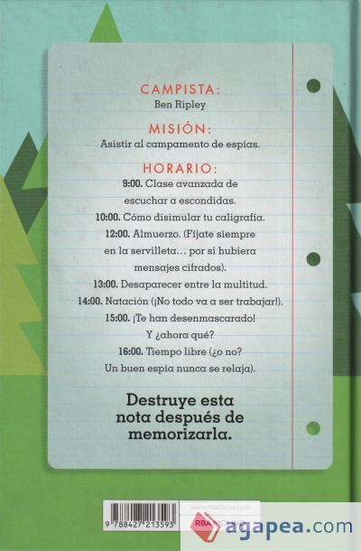 COLE DE ESPIAS 2 CAMPAMENTO DE ESPIAS STUART GIBBS 9788427213593 COLE DE ESPIAS 2 CAMPAMENTO DE ESPIAS STUART GIBBS 9788427213593