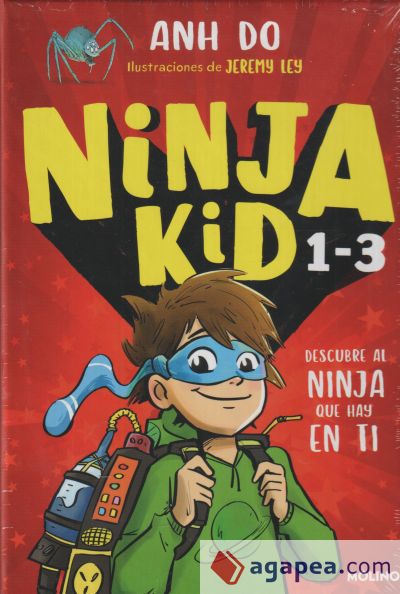 Estuche Ninja Kid 1-2-3