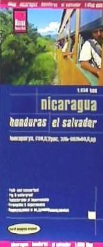 Portada de Mapa NICARAGUA - HONDURAS - EL SALVADOR -1:650000