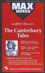 Portada de Canterbury Tales, the (Maxnotes Literature Guides)