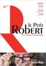 Portada de LE PETIT ROBERT 2017