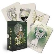 Portada de Celtic Spirit Oracle: Ancient Wisdom from the Elementals (36 Gilded-Edge Full-Color Cards and 112-Page Book)
