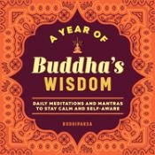 Portada de A Year of Buddha's Wisdom: Daily Meditations and Mantras to Stay Calm and Self-Aware