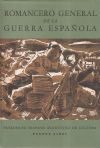 ROMANCERO GENERAL DE LA GUERRA ESPAÑOLA