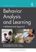 Portada de Behavior Analysis and Learning: A Biobehavioral Approach International Student Edition