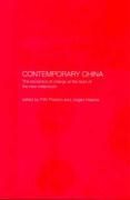Portada de Contemporary China: The Dynamics of Change at the Start of the New Millennium