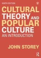 Portada de Cultural Theory and Popular Culture: An Introduction