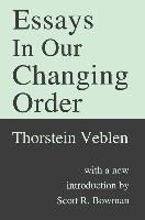 Portada de Essays in Our Changing Order