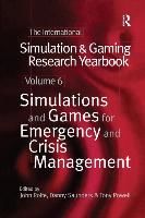 Portada de International Simulation and Gaming Research Yearbook: Simulations and Games for Emergency and Crisis Management